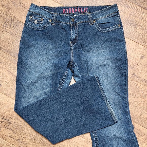 Hydraulic Jeans Hydraulic Goddess Womens Wide Leg Flare Jeans Sz 8 Poshmark